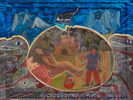 Into the Depths: A Visual Journey Through Frantz Zéphirin's Mystical Universe