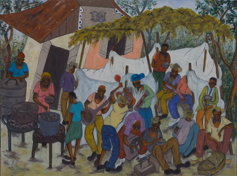 Reynald Joseph’s Troubadour, 2001 ca: A Village Song Beneath the Trees