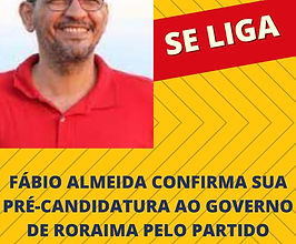 ELEIÇÕES 2022: Fábio Almeida confirma sua pré-candidatura ao governo de Roraima