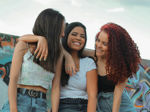 What comes first? Happiness or laughter?