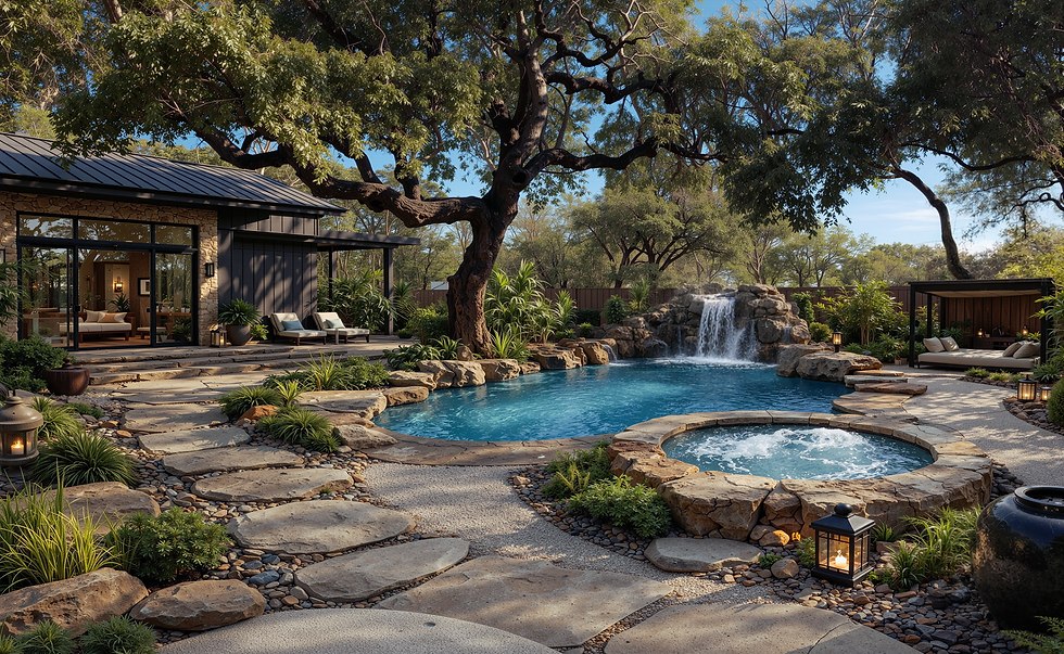 Oakfire Club Self-Guided Spa Garden