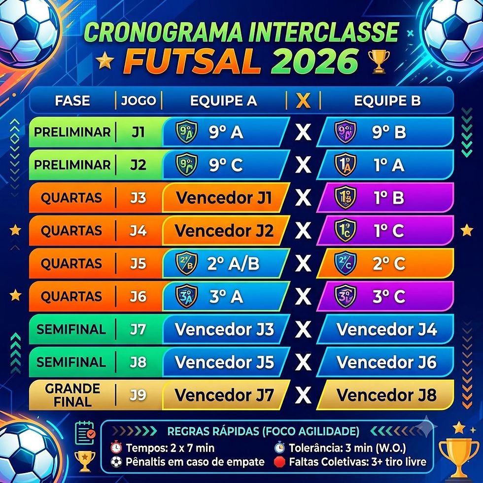 COPA DA ESCOLA 2026