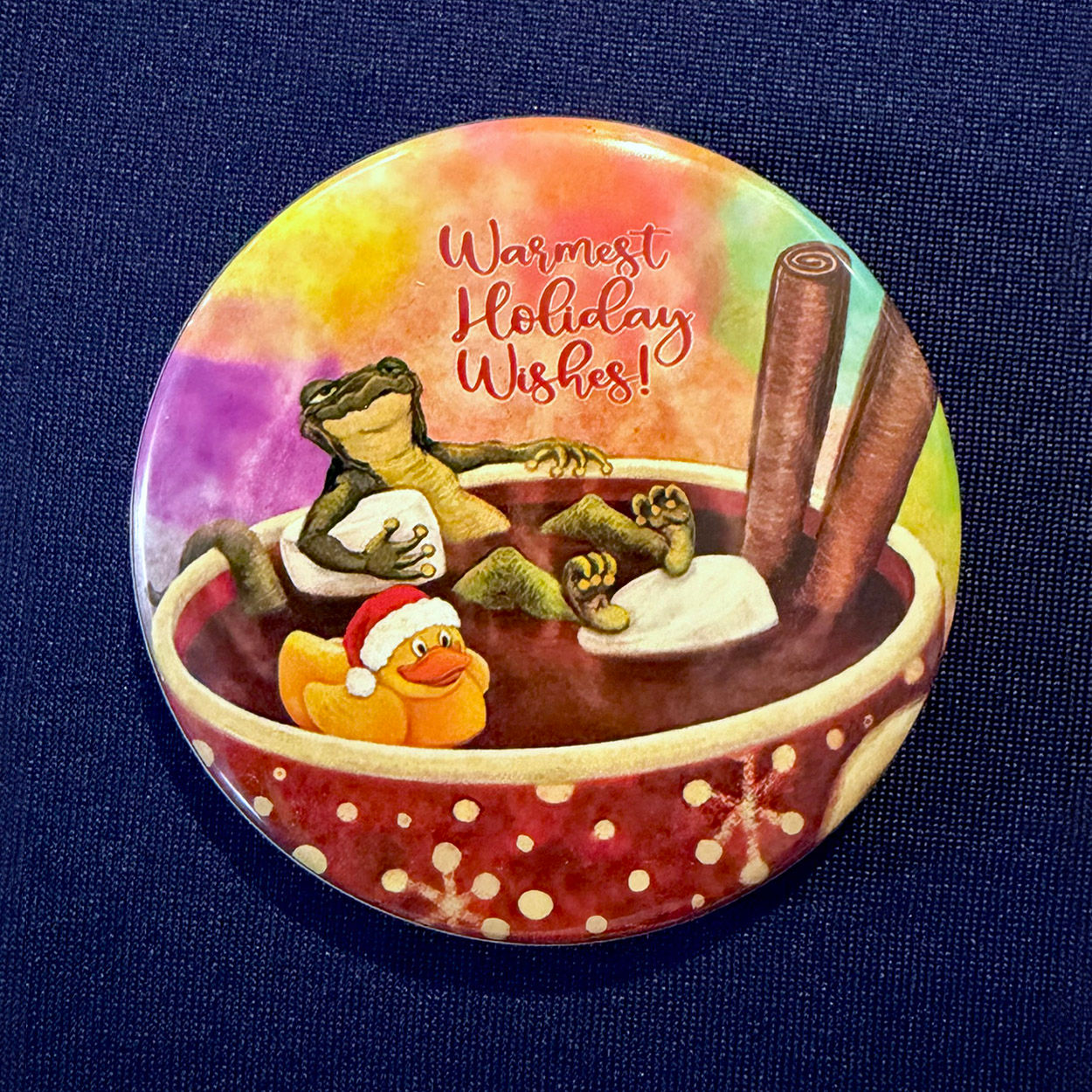 "Creature Comforts" 2.25" Button (1 for $4.50 -or- 4 for $15)