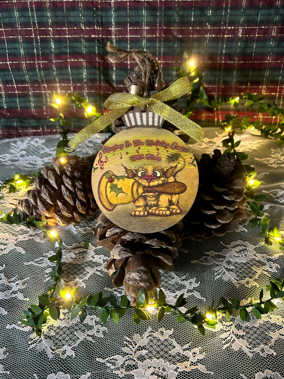 "Ding Dong" Ornament - $8