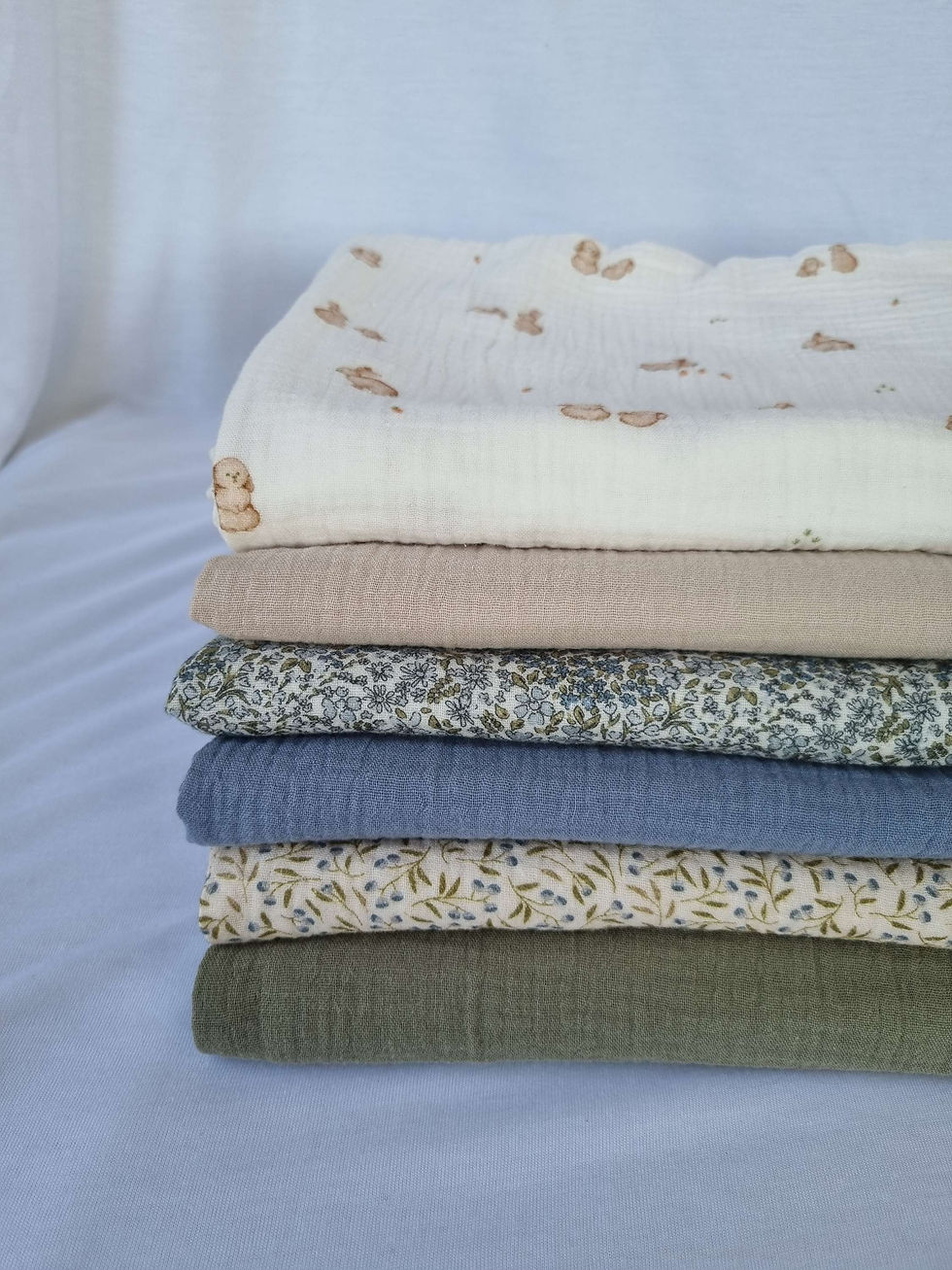 Miniaturebillede: Baby/juniorsengetøj, lys beige