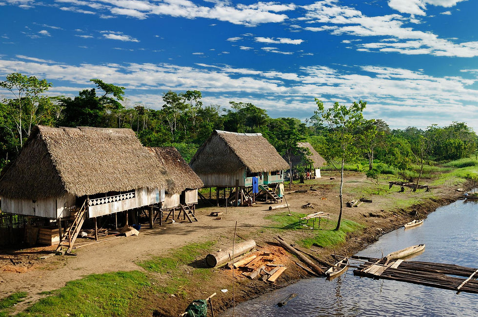 Tribos Indígenas localizadas na Floresta Amazônica