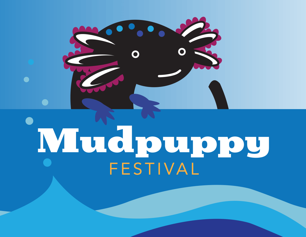 Mudpuppy Festival Logo
