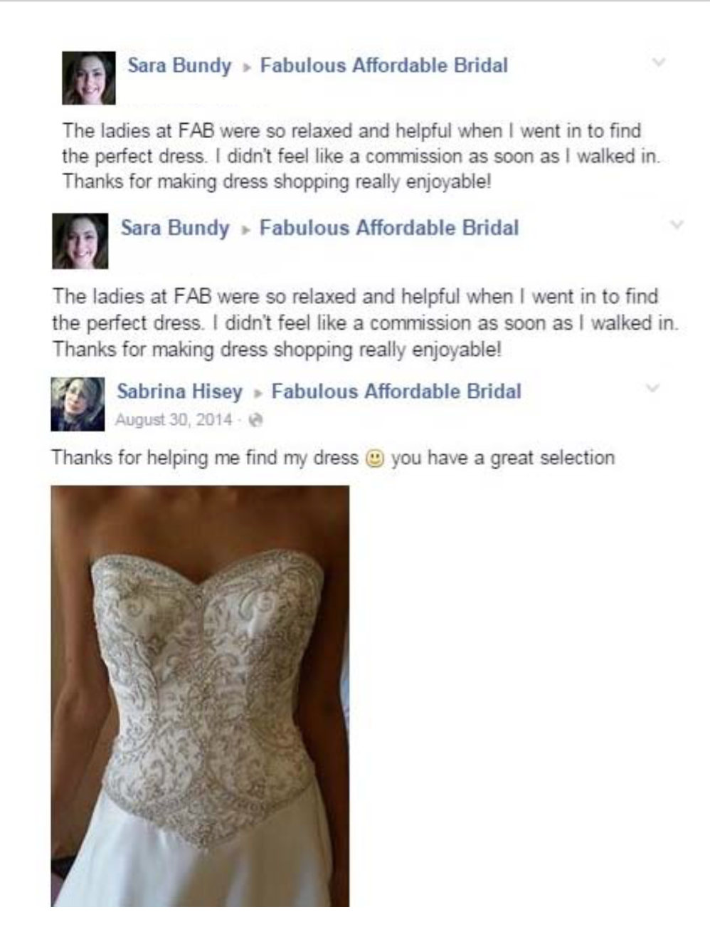 fabulous affordable bridal