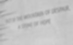 _Martin Luther King Jr Quote Detail (A Stone)_ --- MLK Jr. quote etched in granite at the