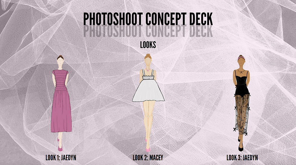 Photoshoot Concept Deck: Fall 2023