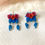 Miniature : Boucles d'Oreilles Crabe Couronné
