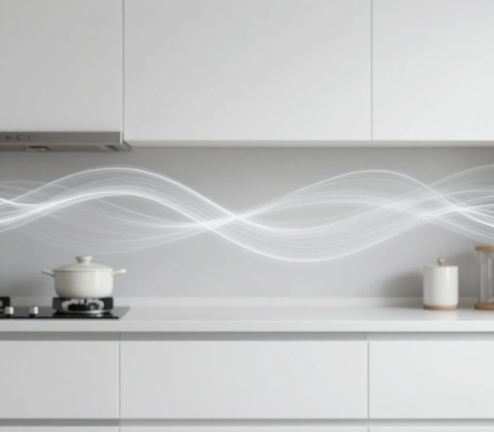 clean air in singapore condo kithen with concealed ducting system