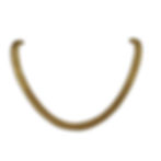 Thumbnail: Italian Triple Plated Woven Necklace- Rose Gold