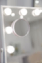 Modern Vanity mirror, light, bulb, glam, makeup mirror, Leeds Home Furniture store, Armley, Leeds, LS12