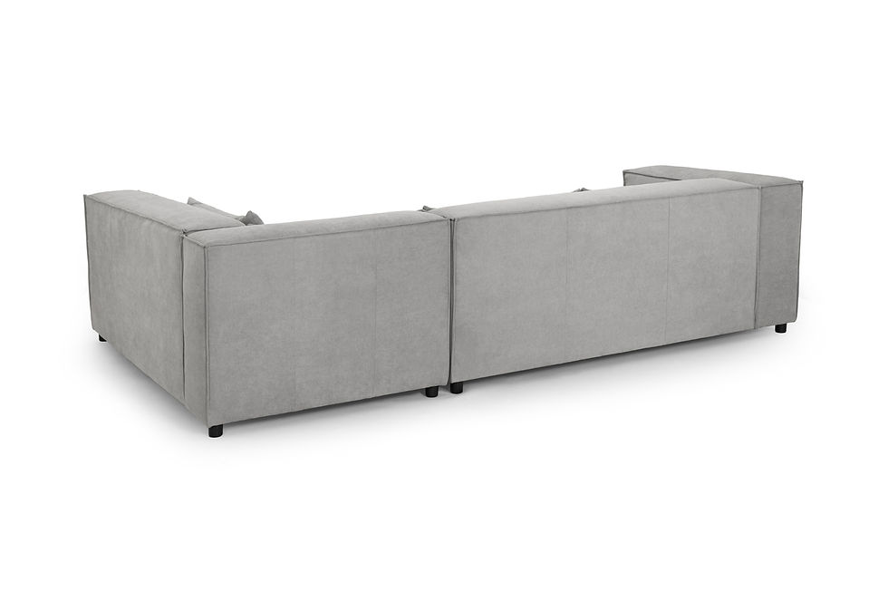 Thumbnail: Becca Grey Universal Corner Sofa - Leeds Home Furniture, Armley, Leeds, United Kingdom.