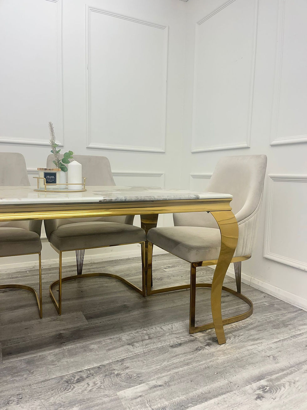 Thumbnail: Elegant chair with a stylish design, available at Leeds Home Furniture, Armley, LS12 2ND, Leeds. Delivering all over the UK.