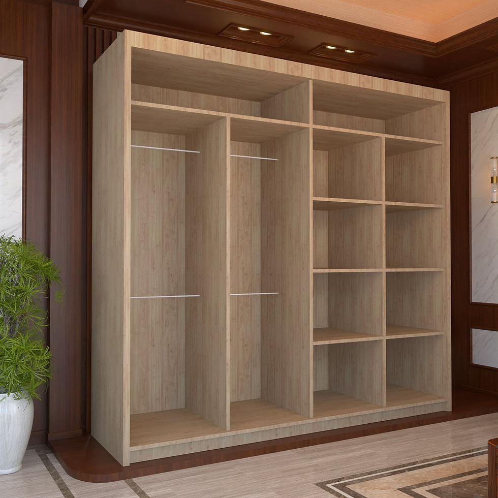 Thumbnail: Modern, Custom-Built Wardrobe with Sleek Design and Ample Storage Space Furniture Store Armley Leeds
