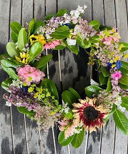 sympathy funeral wreath
