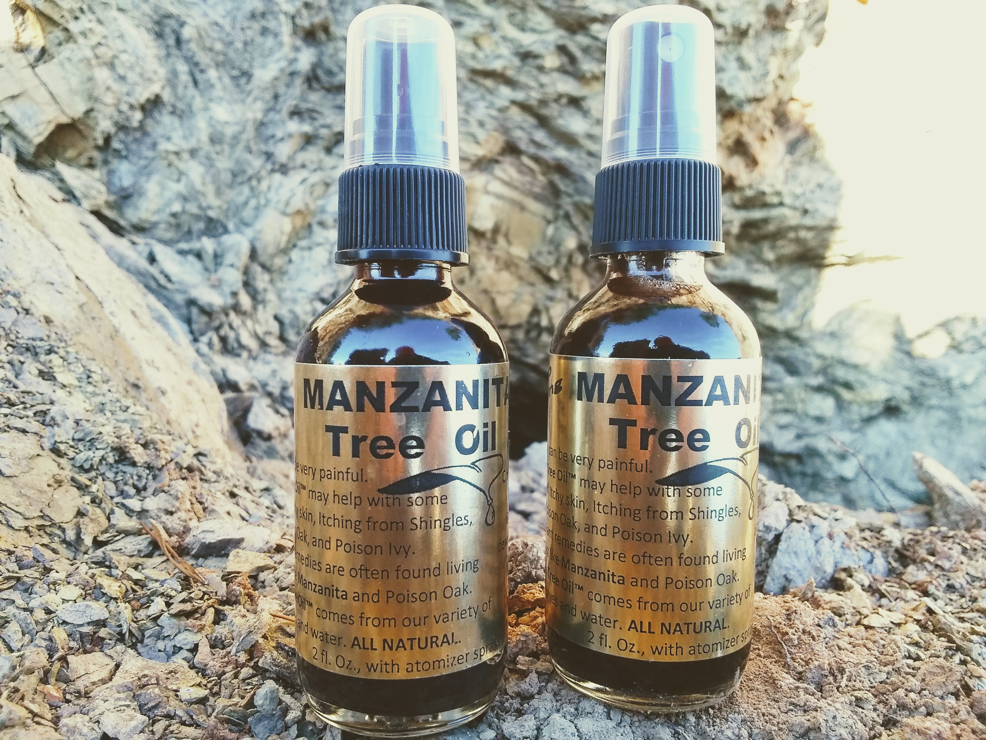 Manzanita Tree Oil 2 bottles 2fl oz each