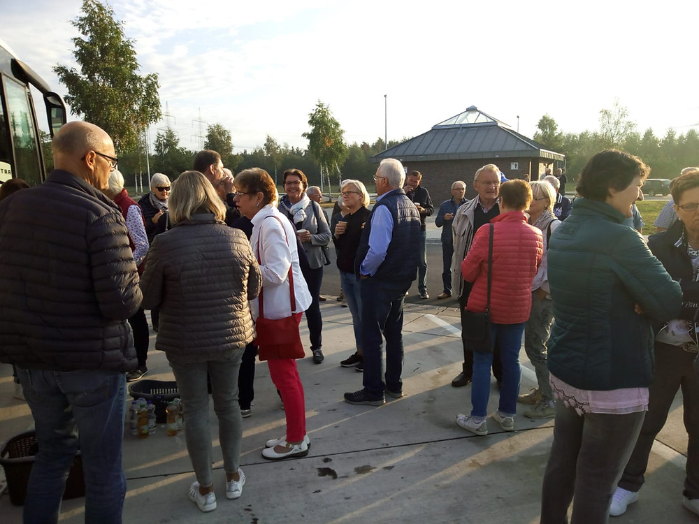 Pause auf der Anreise