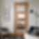 shAKER claear glazed internal door.webp