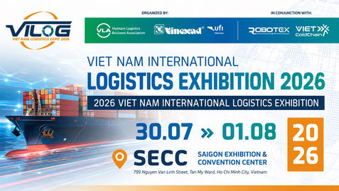 Logistics Booth Design at VILOG Vietnam Logistics Expo 2026 | A.H.Co
