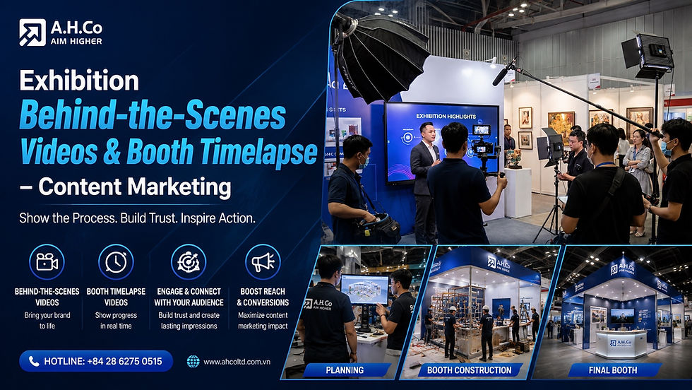 Creating Reels & Timelapse Content – Attract Visitors Before the Exhibition Even Begins