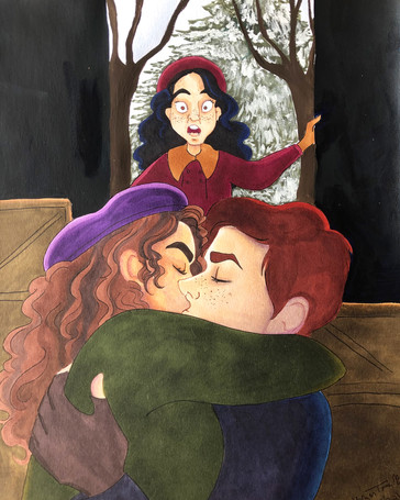 Faina Catches Leo and Jazmin