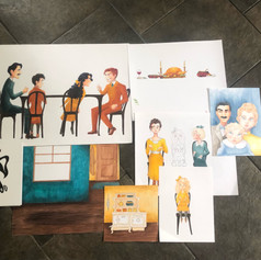 Thanksgiving Illustration All Parts