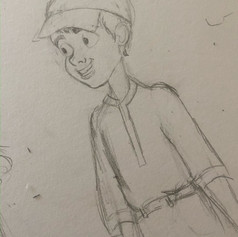 Pasha's Halloween Costume Sketch