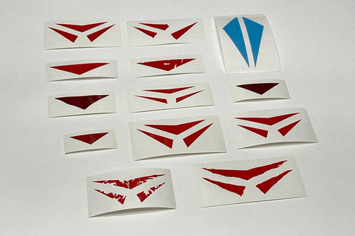 Hockey Mask Chevron Decals | Fear City Creations