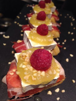 Pintxo of Iberico Ham and Cheese