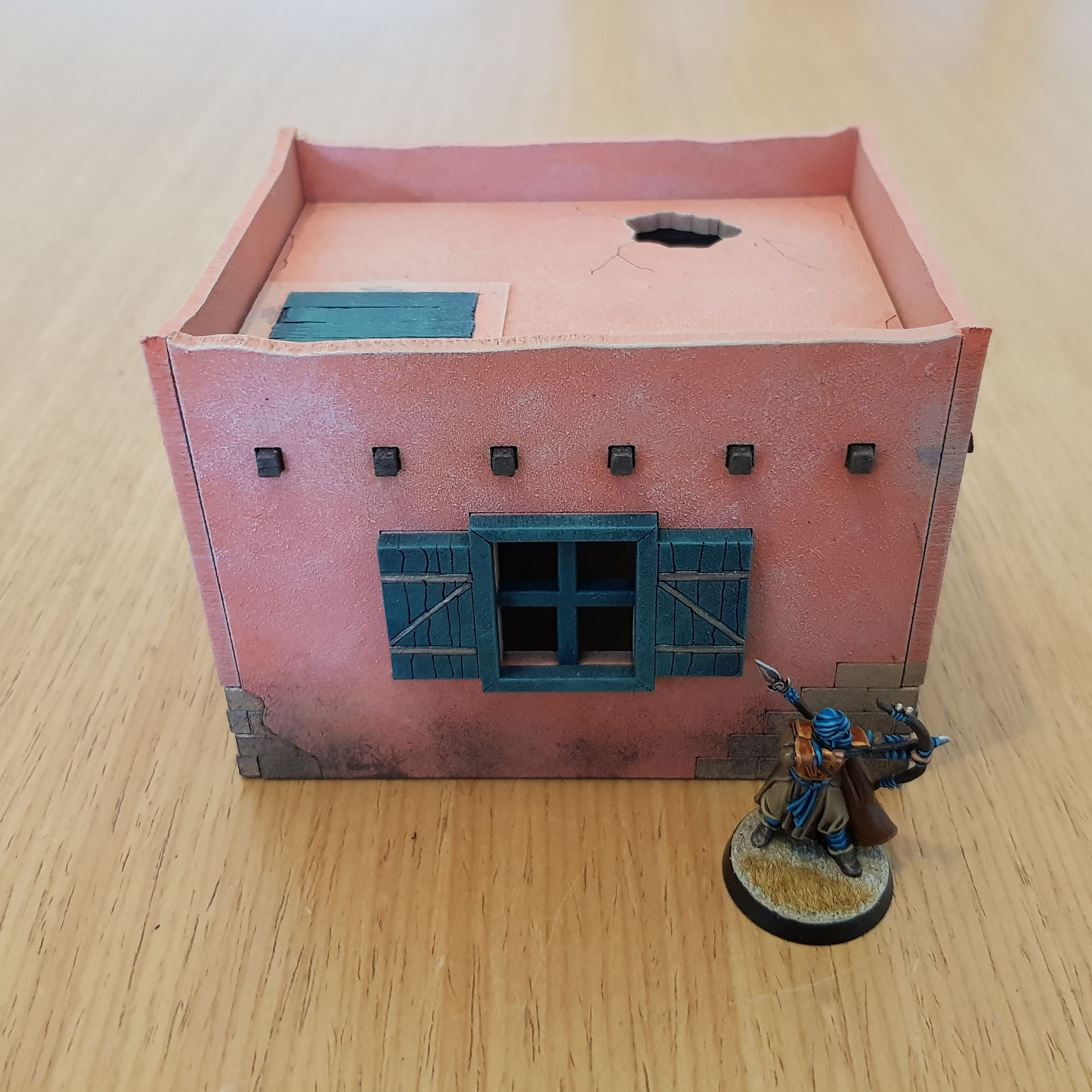 MESBG Terrain - Painted Buildings