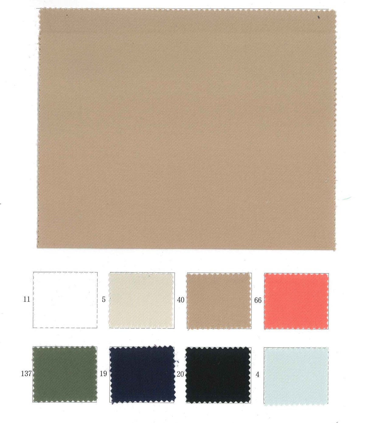 Stretch Cotton Twill (NF20180307)