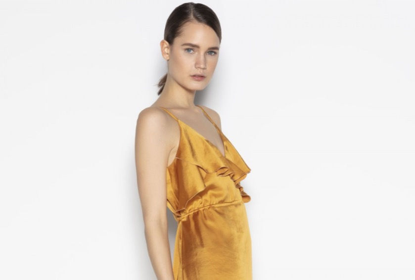Thumbnail: Slip Dress with Volants (NFKO20190143)