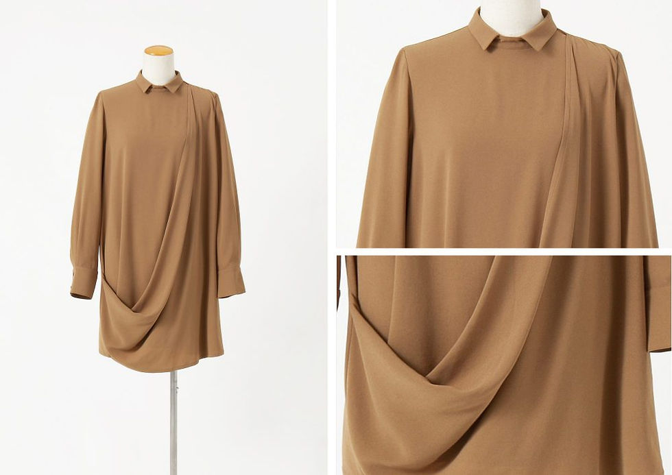 Thumbnail: Silky Touch, Satin Back Triacetate Crepe (NFKO20210389)