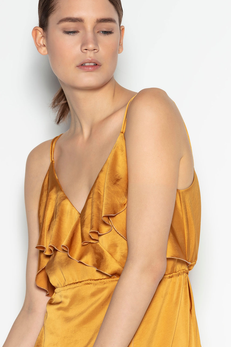 Thumbnail: Slip Dress with Volants (NFKO20190143)