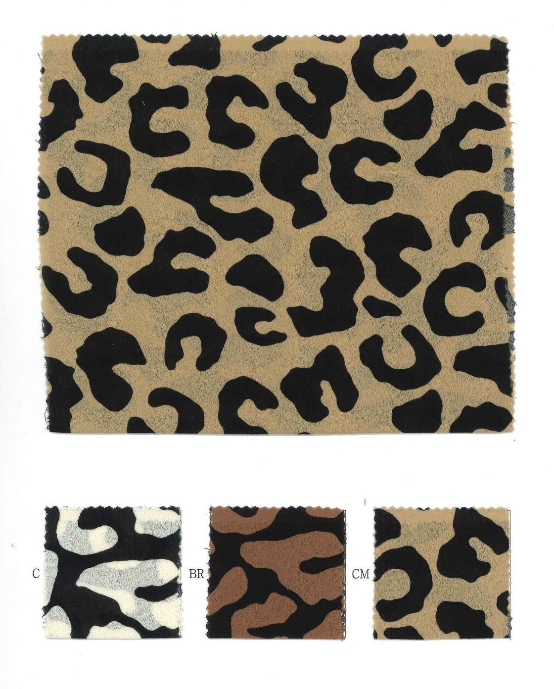 Animal Printed, 100d Soft Crepe (NF20220158 (D#SB-169)