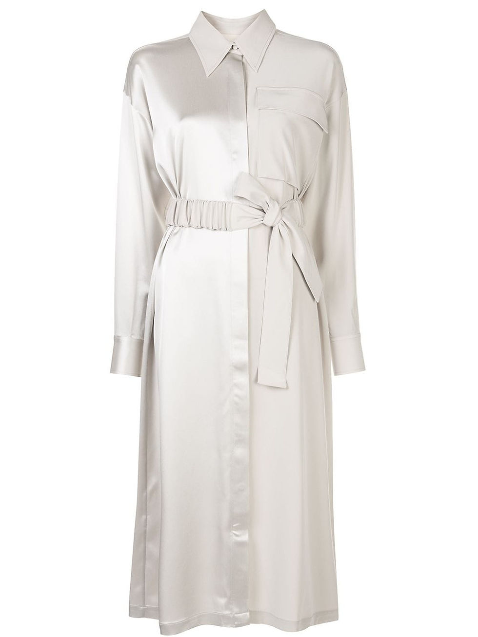 Thumbnail: Two Tone Shirt Dress (NFKO20190010)