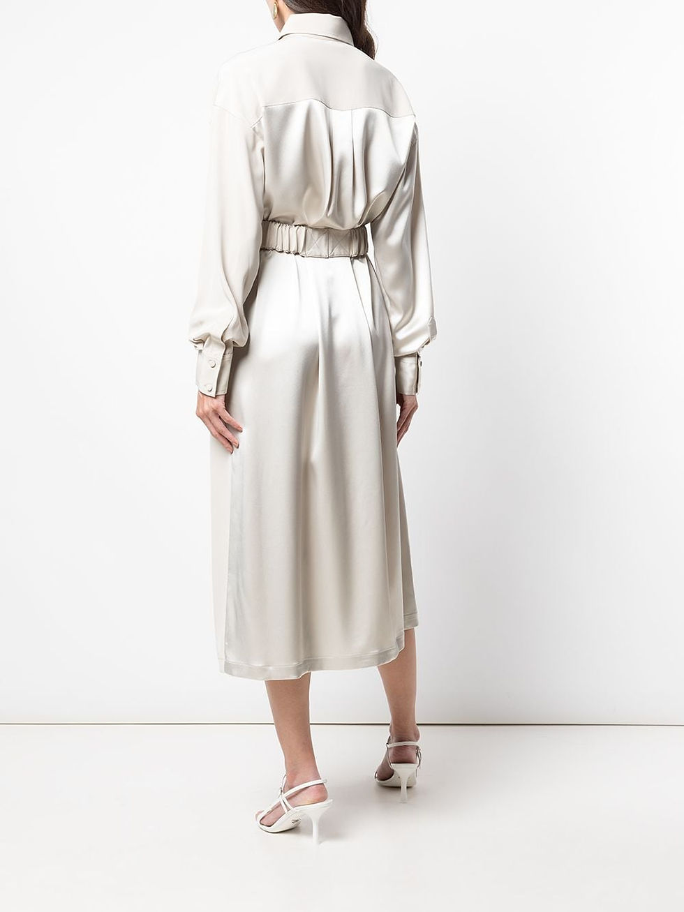 Thumbnail: Two Tone Shirt Dress (NFKO20190010)