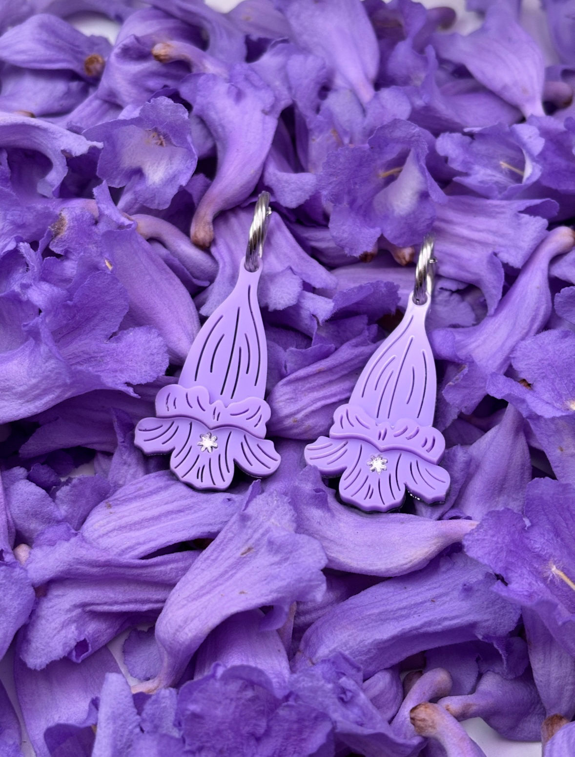 Aretes Jacaranda Arracadas