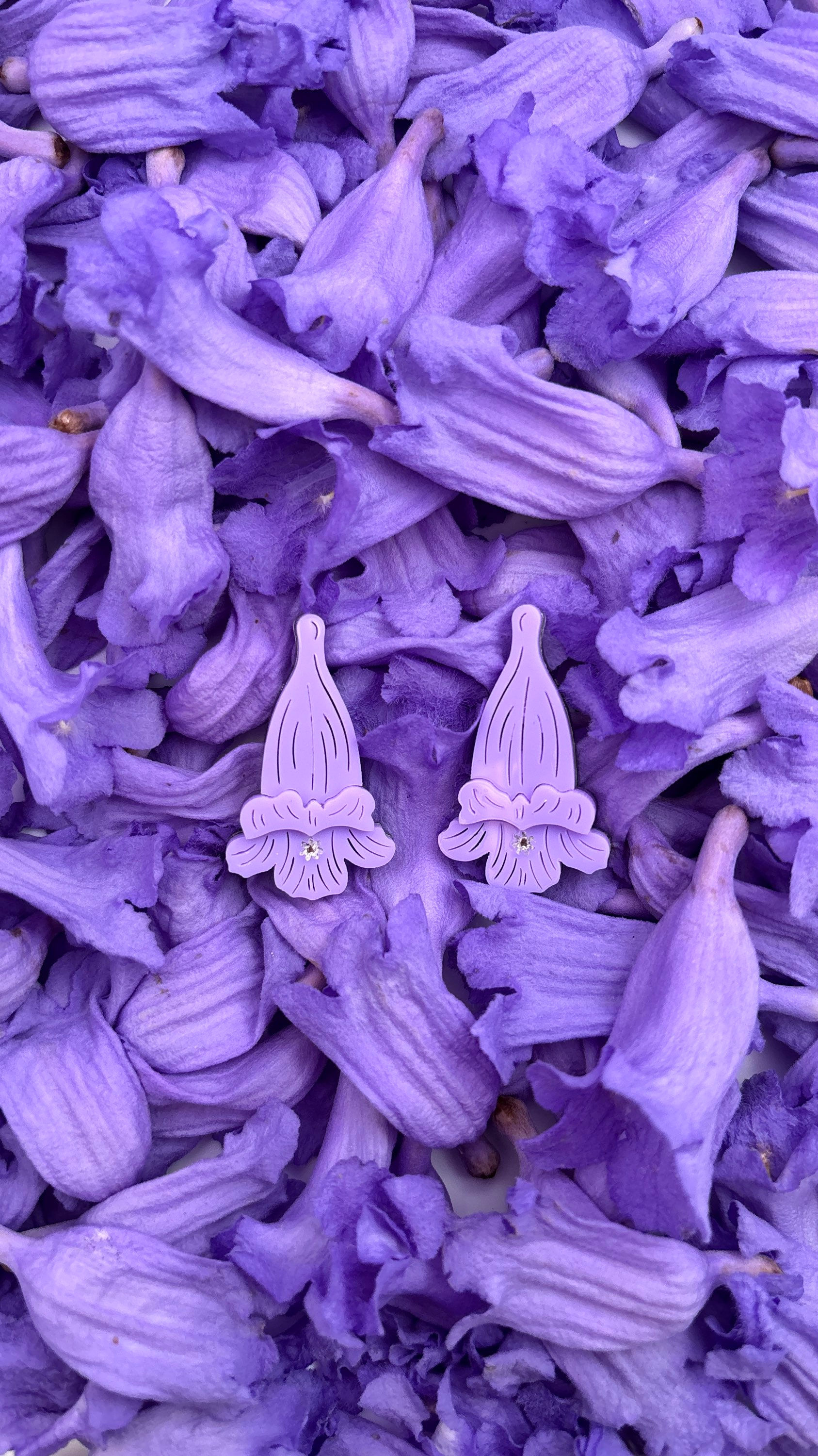 Aretes Jacaranda