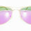 Thumbnail: Ray-Ban Pink Mirror Aviator Sunglasses