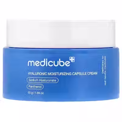 Crema all' acido ialuronico medicube in capsule