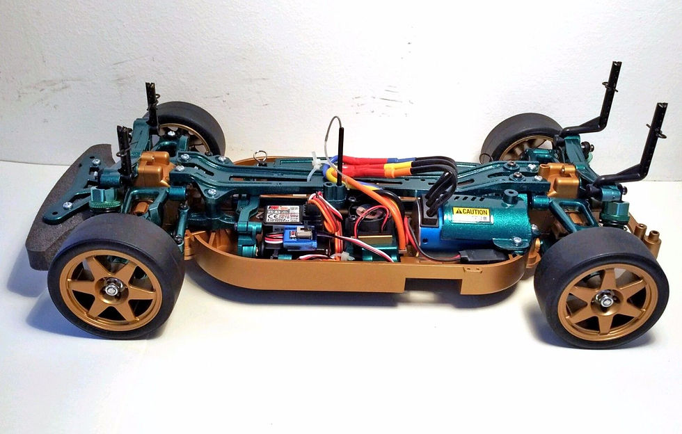 Thumbnail: Tamiya Mercedes AMG TT01E Brushless