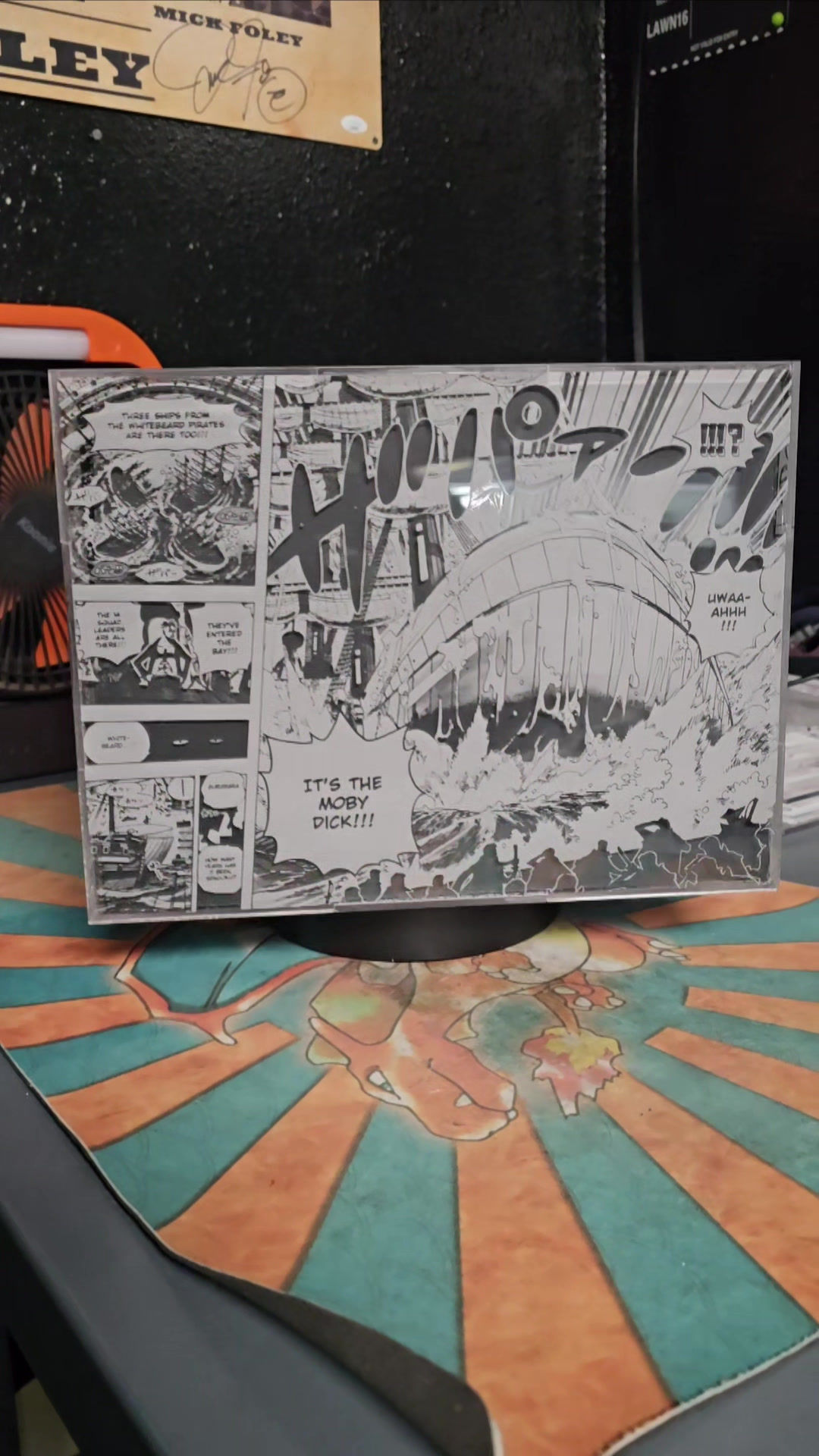 WHITEBEARD WITH MOBY DICK