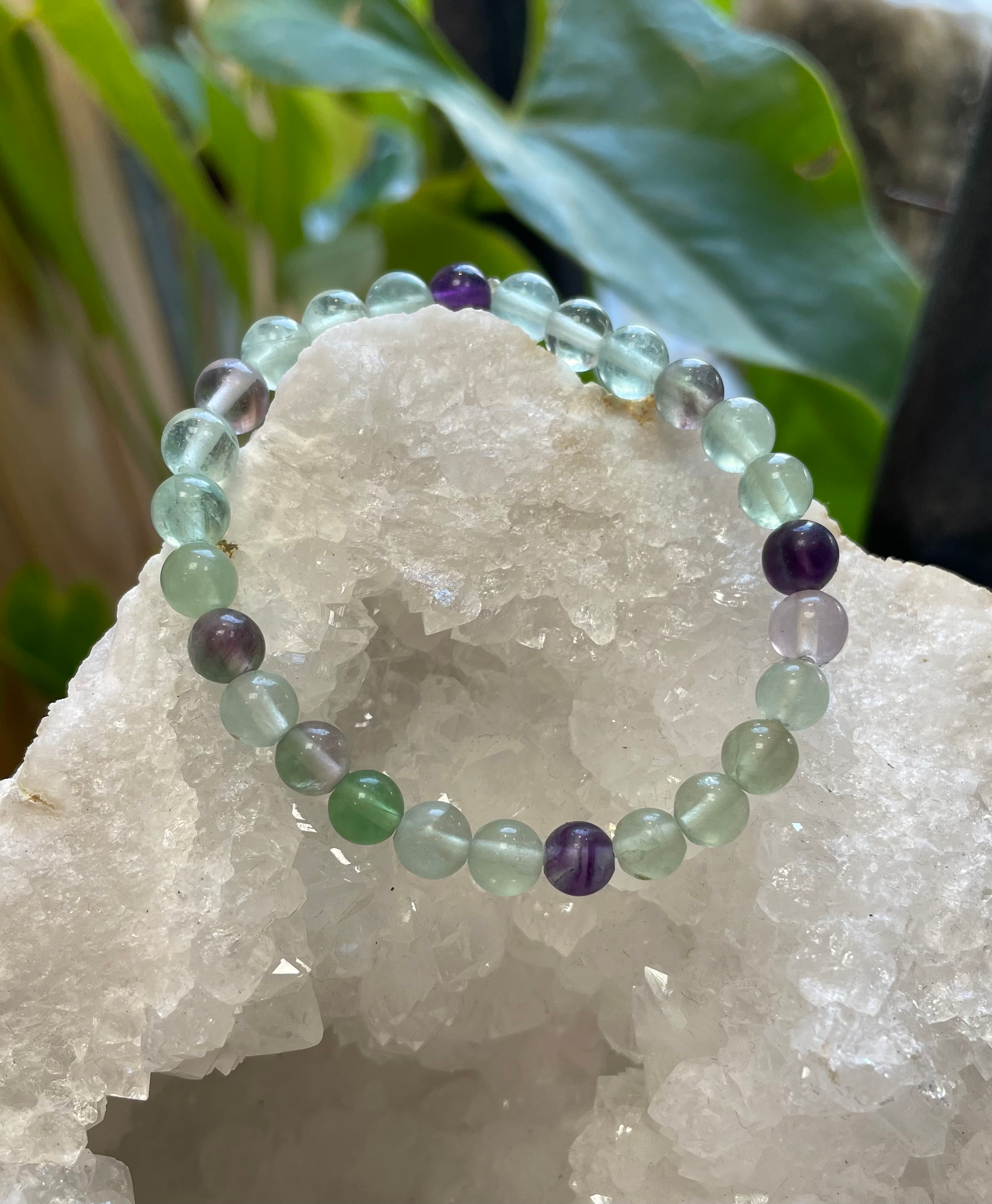 Bracelet Fluorite 6 mm