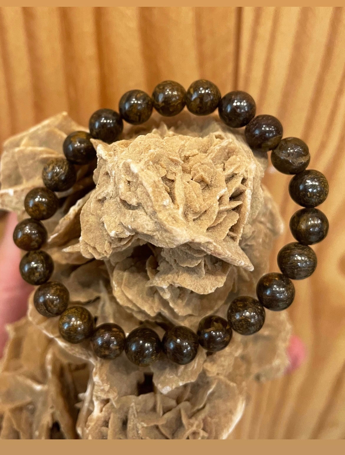 Bracelet Bronzite A+ 8 mm