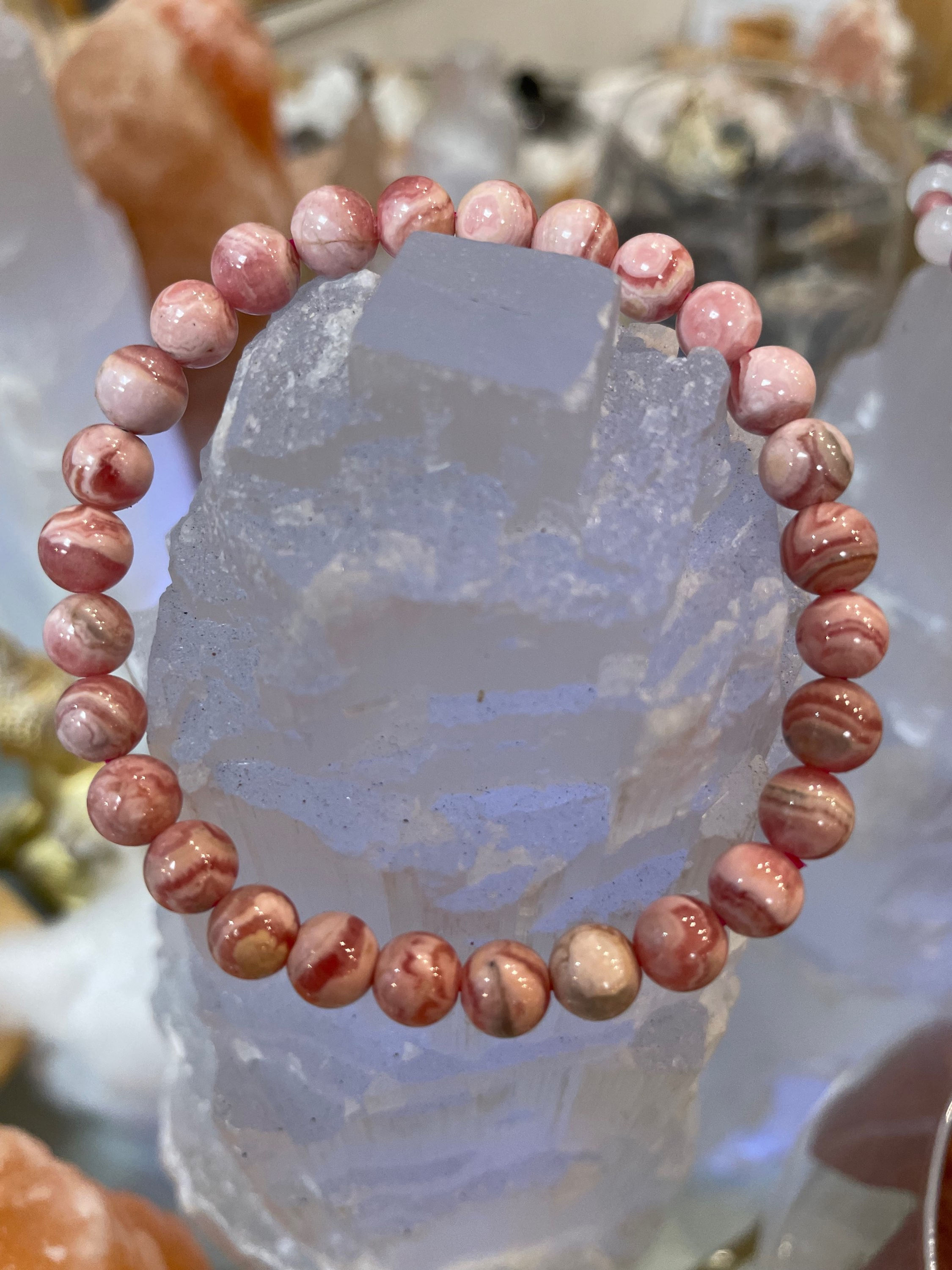 Bracelet Rhodochrosite 6/7mm A