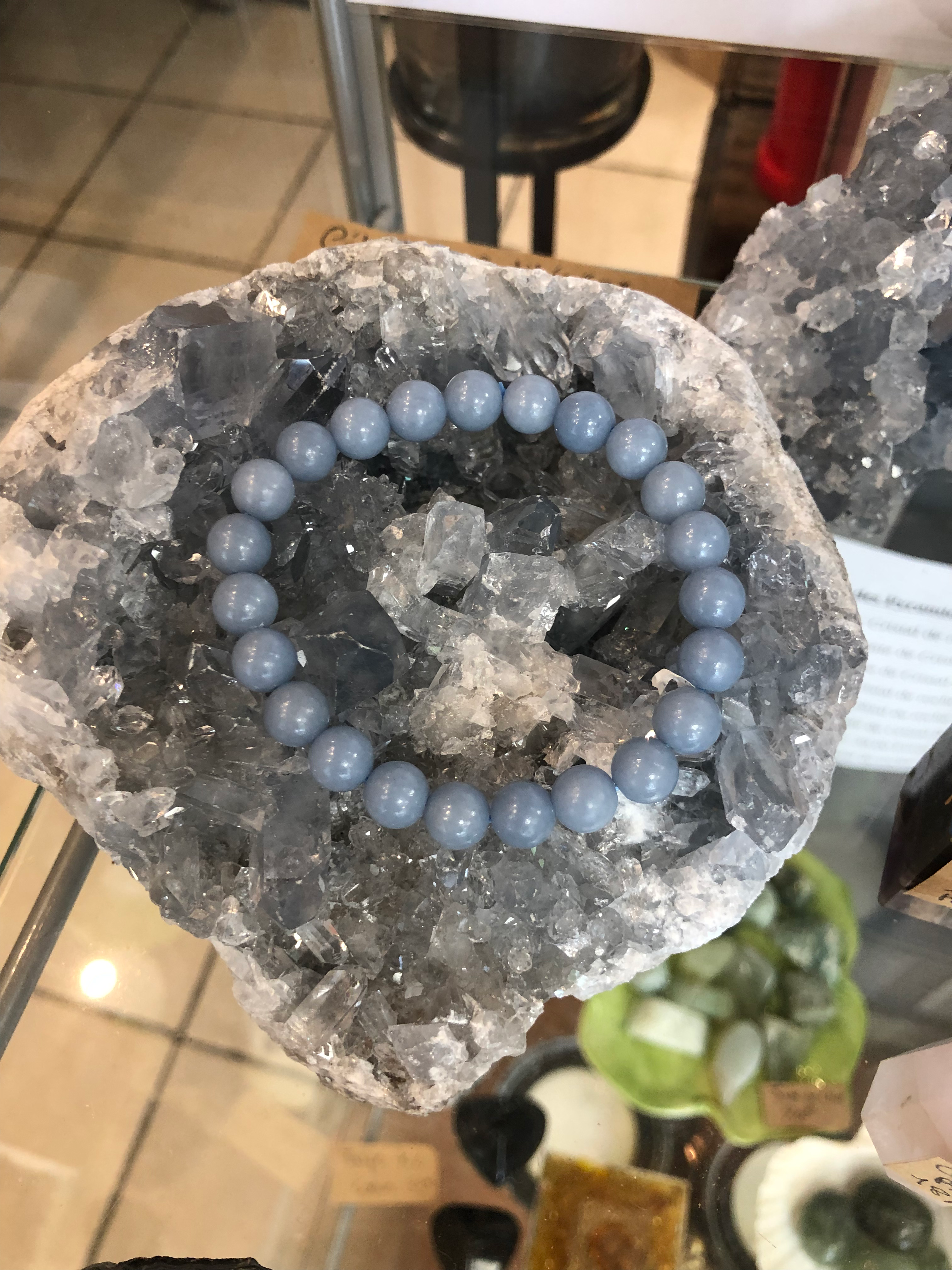 Bracelet Angelite 8mm